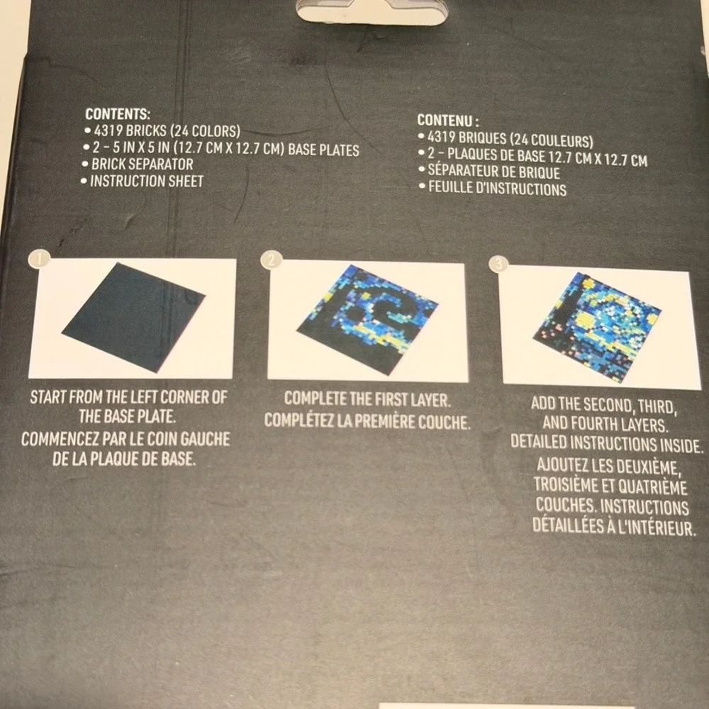 Pixelated Brick Art Kit 2 Makes Art de Pixel en Briques New Sealed Make‎ Market